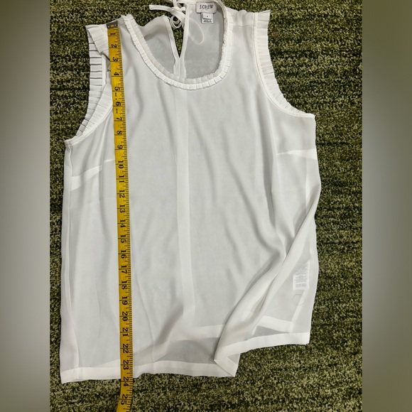 ‼️NWOT‼️Jcrew sheer blouse - Picture 3 of 4